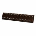 The Stow Co Tie Rack Sld 14 in. Truffle RA1200-T
